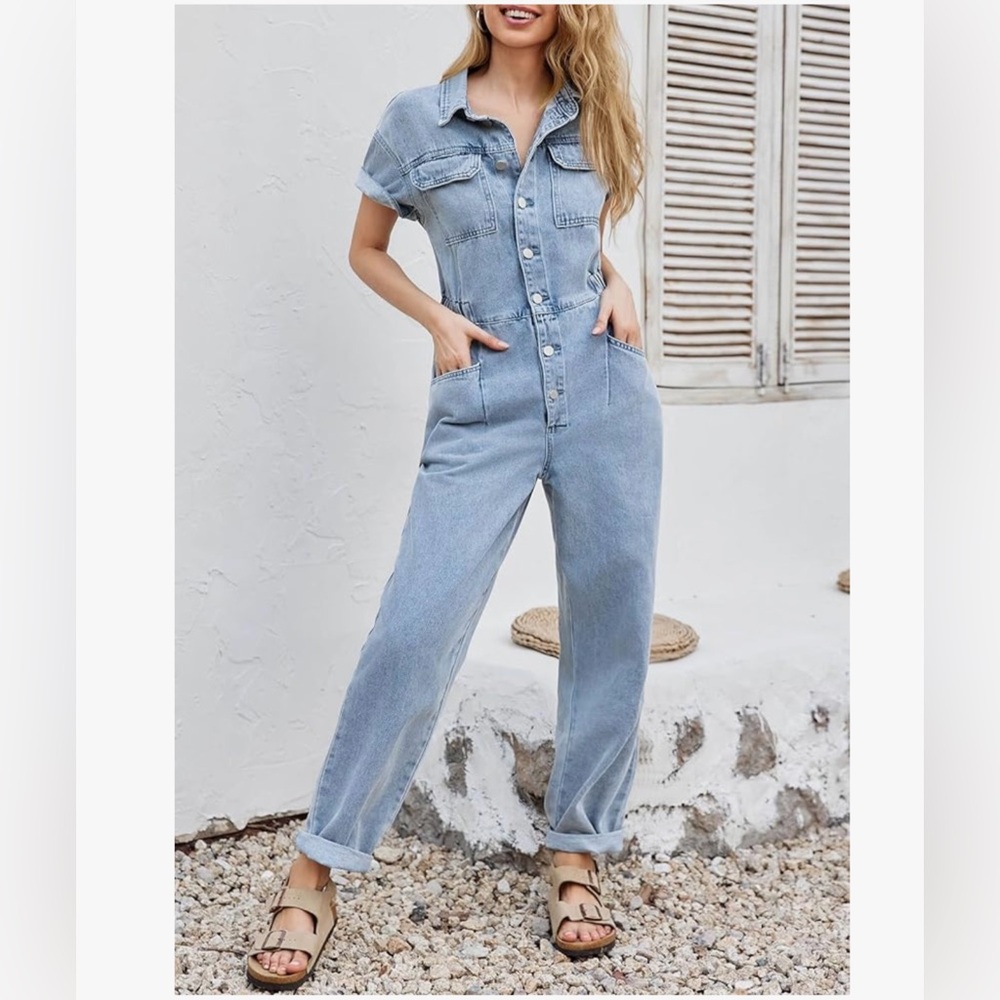 Denim Jumpsuit